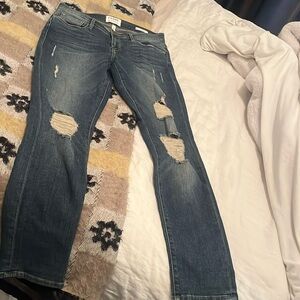 FRAME distressed Le Garçon jeans size 26